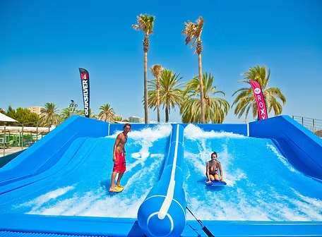 FlowRider surf simulator at Margaritaville