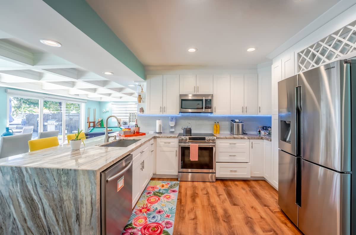 The kitchen
