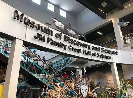 Museum of Discovery and Science interior